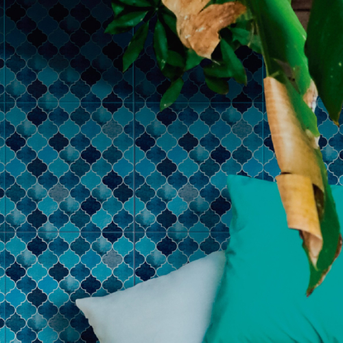 Mosaico Casablanca Azul