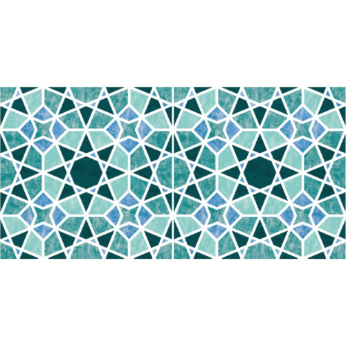 Mosaico Rabat Turquesa